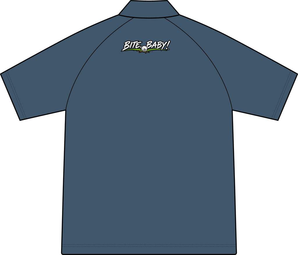 1 HOP GOLF™ — BITE, BABY! Performance Polo
