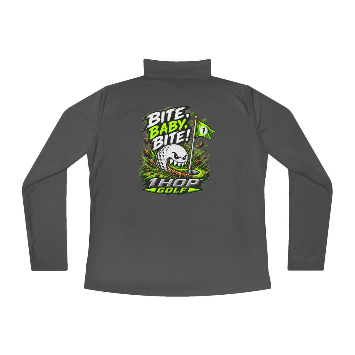 1 Hop Golf Ladies Quarter-Zip Pullover