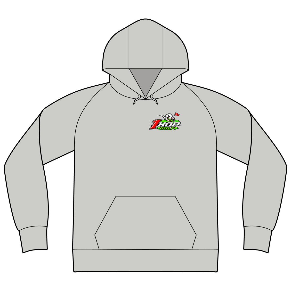1 Hop Golf Sport-Wick Flex Fleece pullover