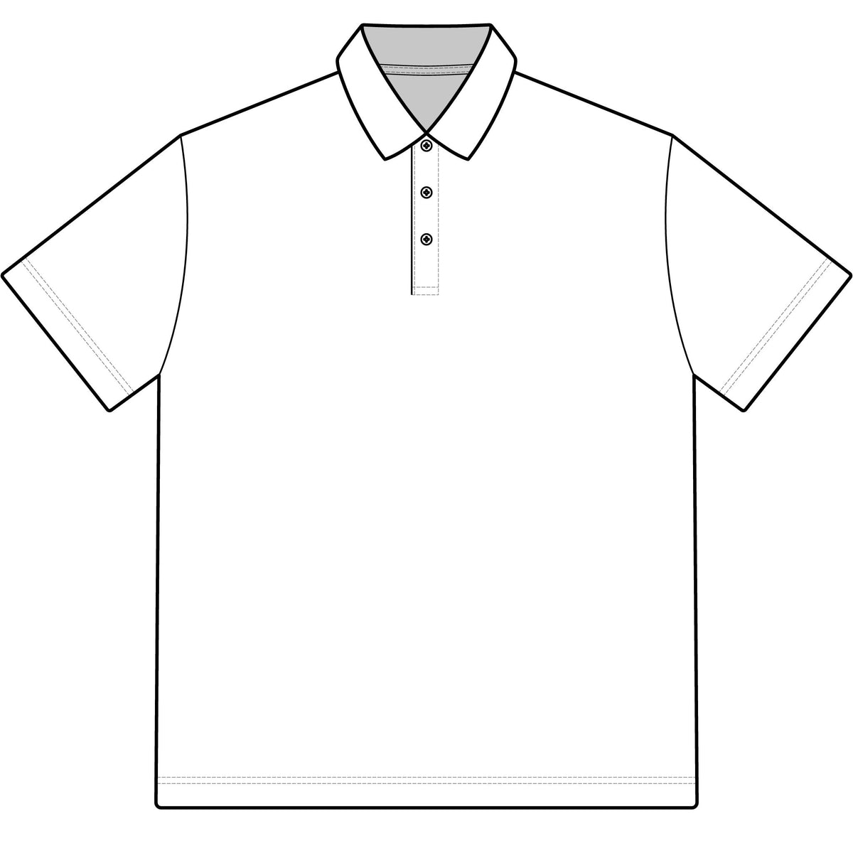 1 Hop Golf Performance Bight Baby Bight Polo