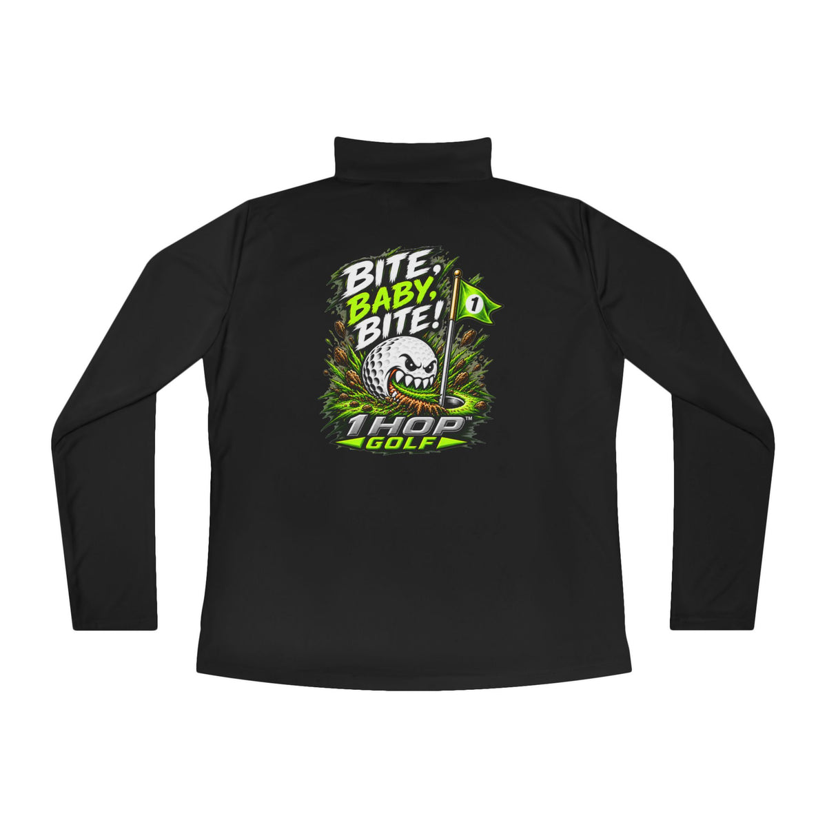 1 Hop Golf Ladies Quarter-Zip Pullover
