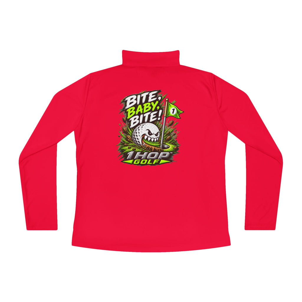 1 Hop Golf Ladies Quarter-Zip Pullover
