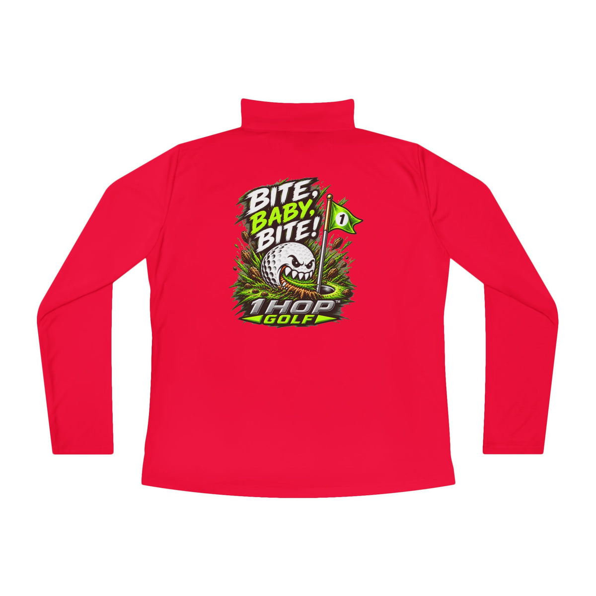 1 Hop Golf Ladies Quarter-Zip Pullover