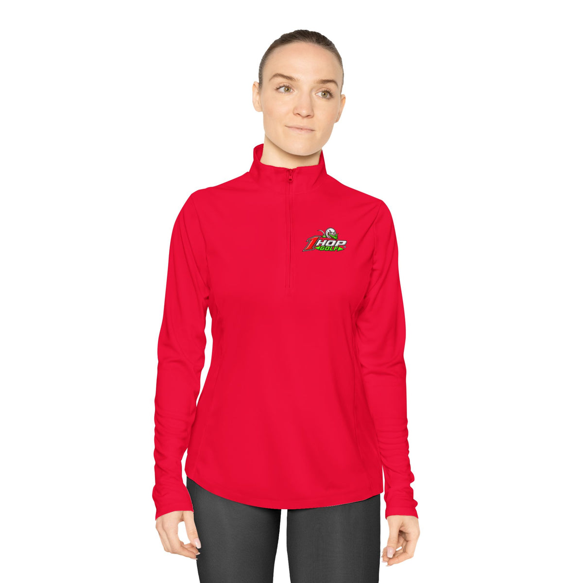 1 Hop Golf Ladies Quarter-Zip Pullover