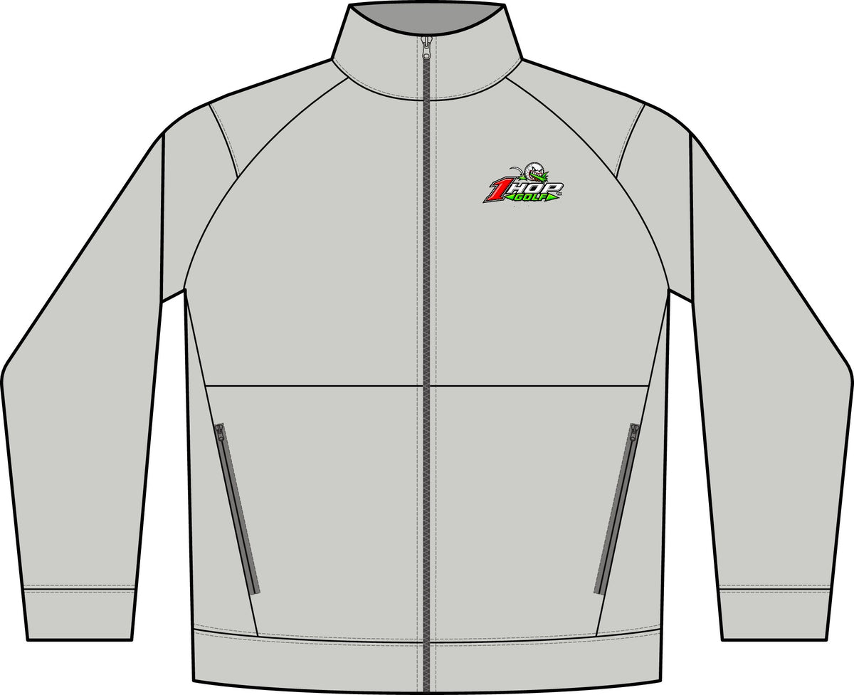 1 Hop Golf Sport-Wick Flex Fleece Full-Zip
