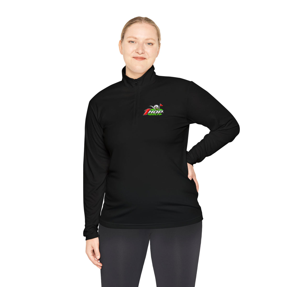 1 Hop Golf Unisex Quarter-Zip Pullover