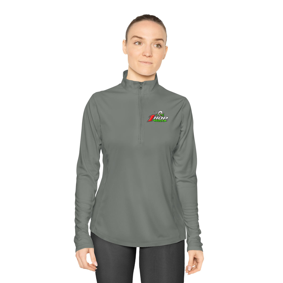 1 Hop Golf Ladies Quarter-Zip Pullover