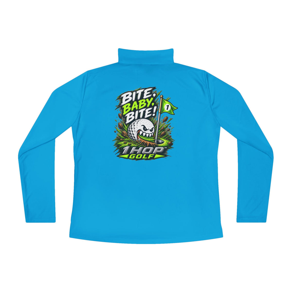 1 Hop Golf Ladies Quarter-Zip Pullover