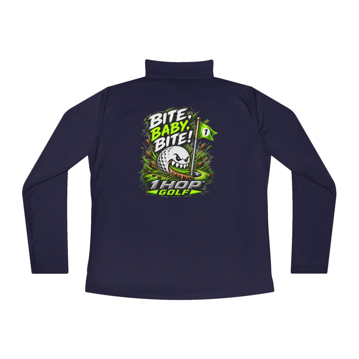 1 Hop Golf Ladies Quarter-Zip Pullover