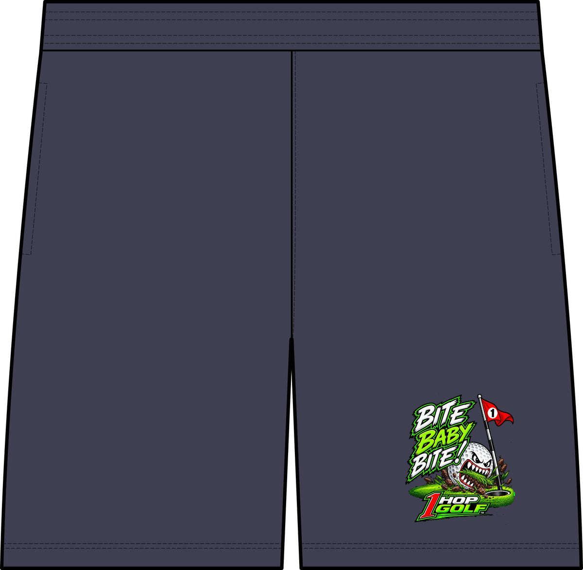 1 Hop Golf PosiCharge Competitor 7' Pocketed Short