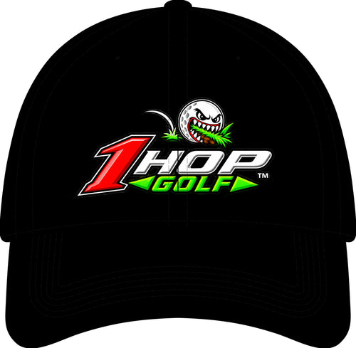 1 Hop Golf™ Premium Performance Hat Mesh Stretch-Tek Adjustable Cap