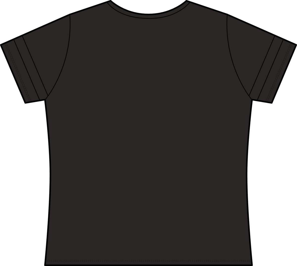 1 Hop Golf Women's Halftime Notch Neck Tee