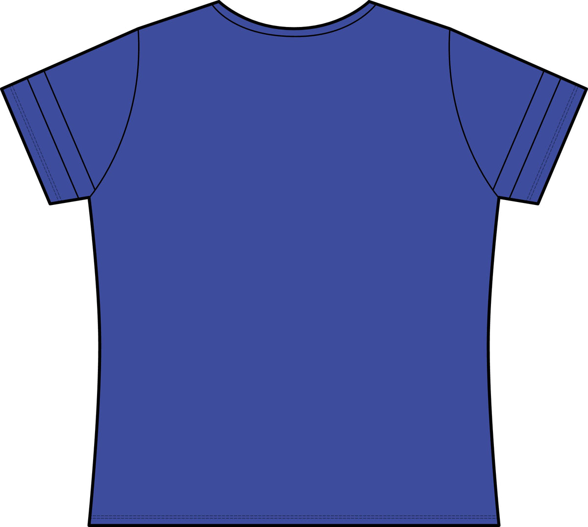 1 Hop Golf Women's Halftime Notch Neck Tee