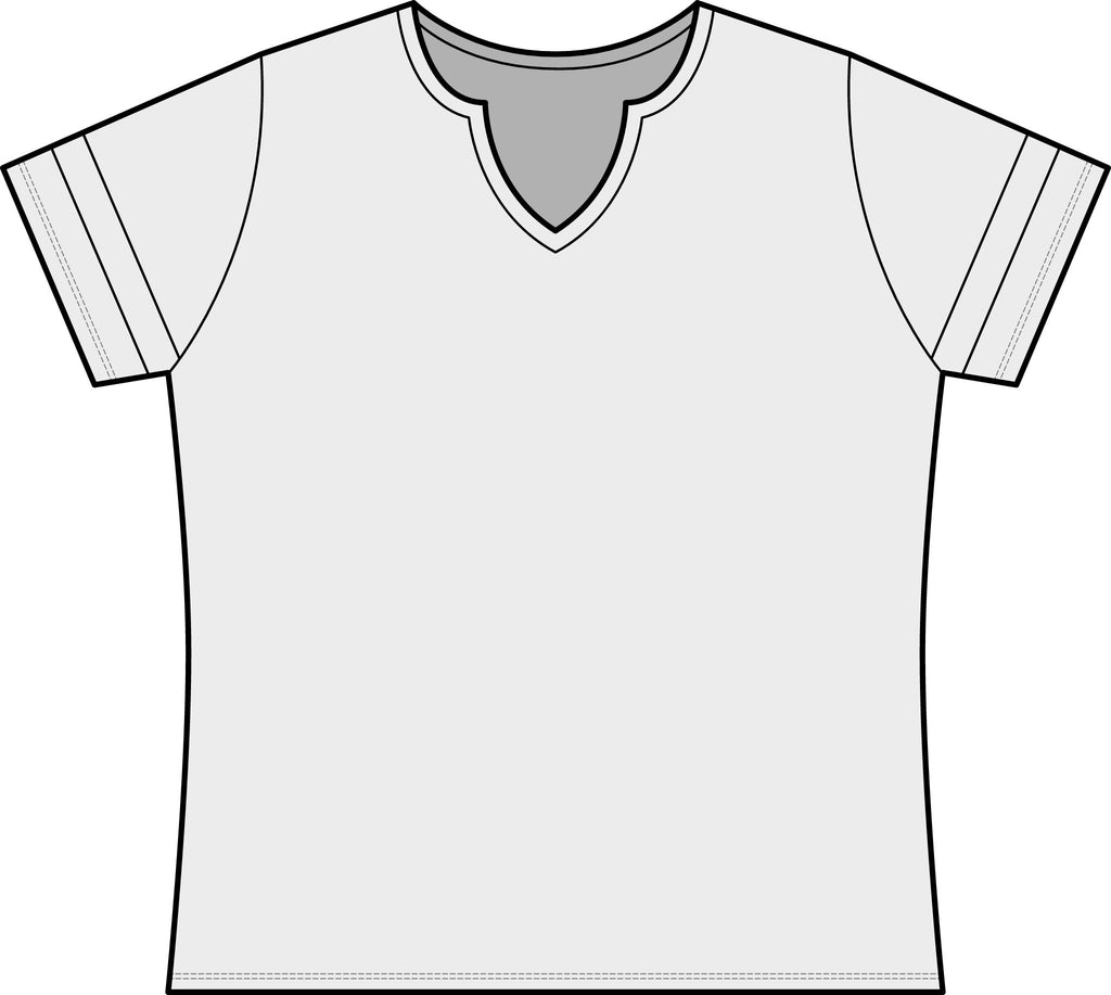 1 Hop Golf Women's Halftime Notch Neck Tee