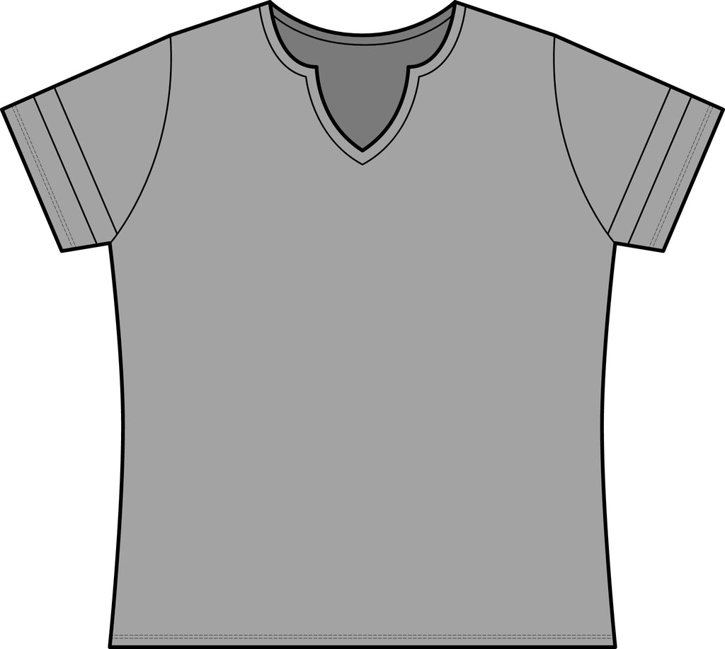 1 Hop Golf Women's Halftime Notch Neck Tee