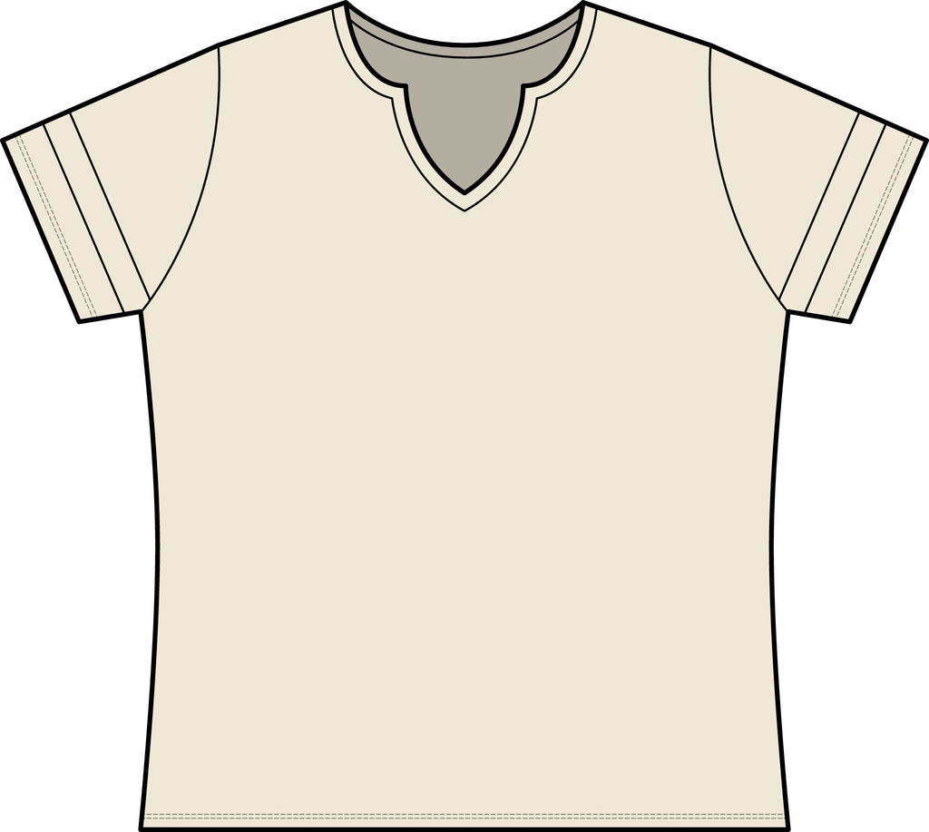 1 Hop Golf Women's Halftime Notch Neck Tee