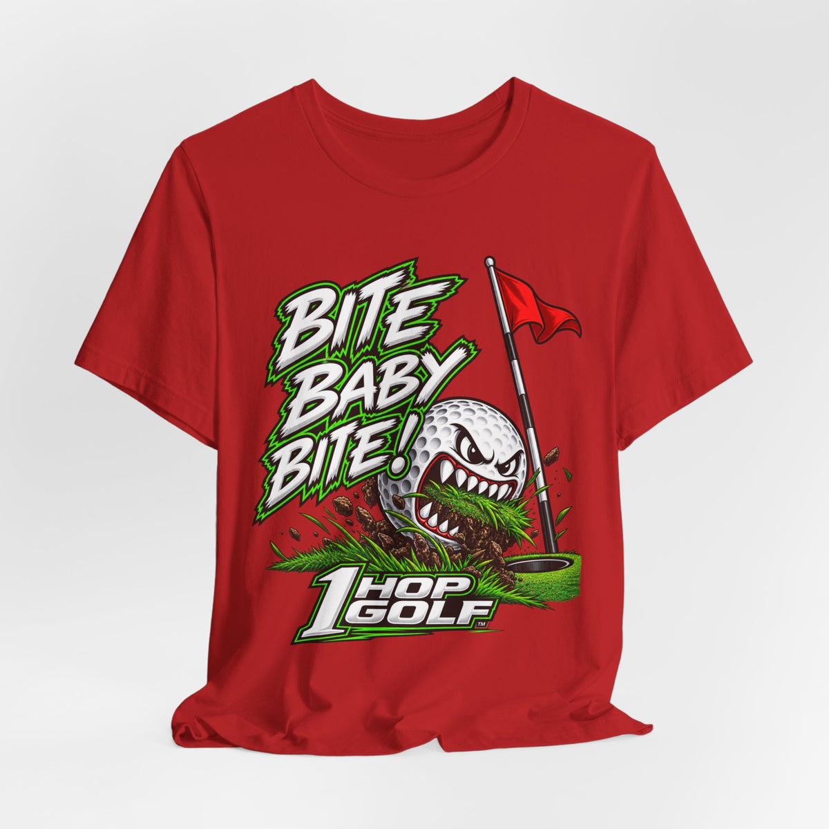 1 Hop Golf  Jersey Short Sleeve Tee