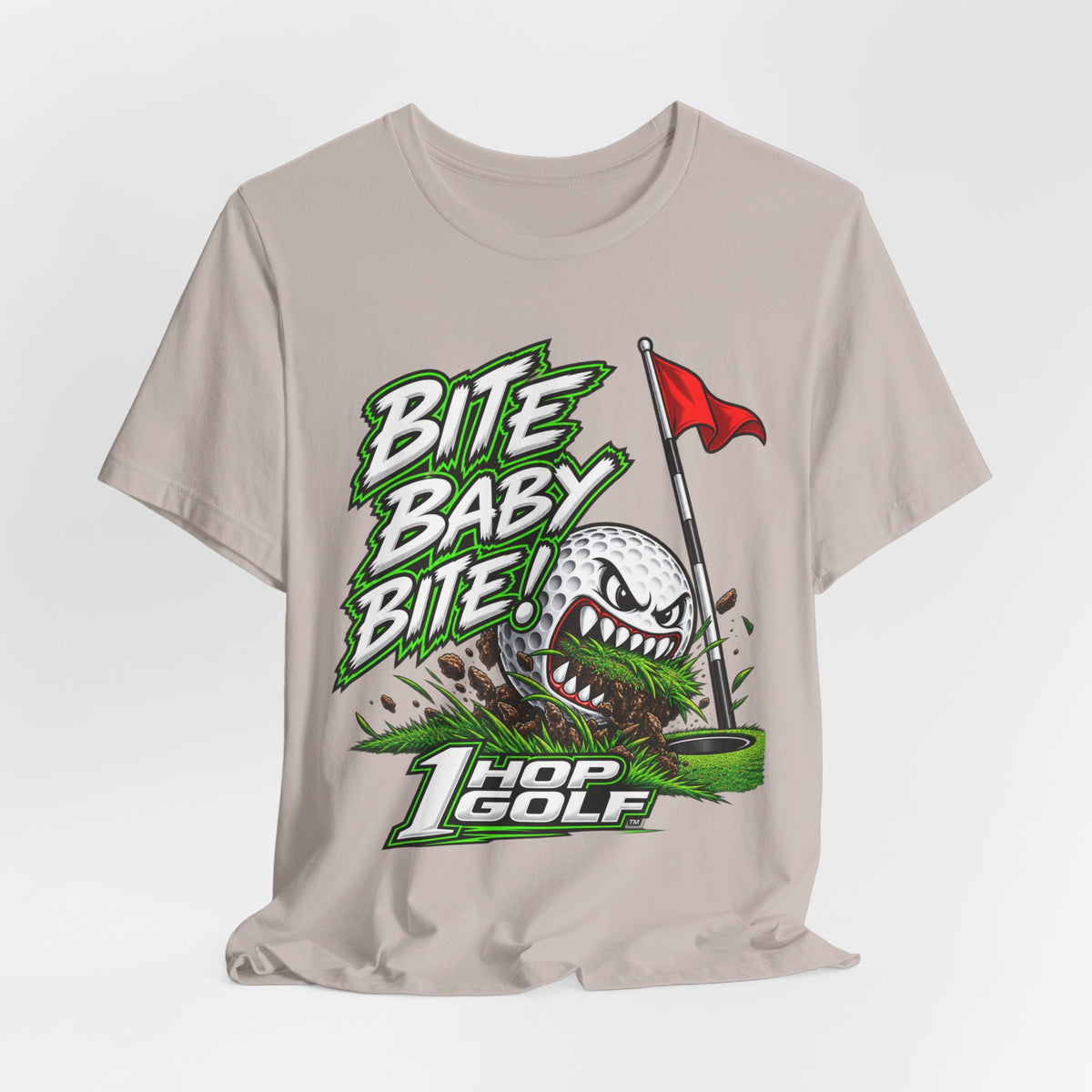 1 Hop Golf  Jersey Short Sleeve Tee