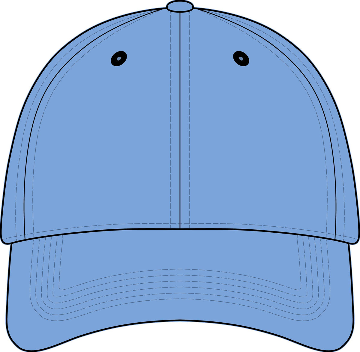 1 Hop Golf™ Premium Performance Hat Mesh Stretch-Tek Adjustable Cap