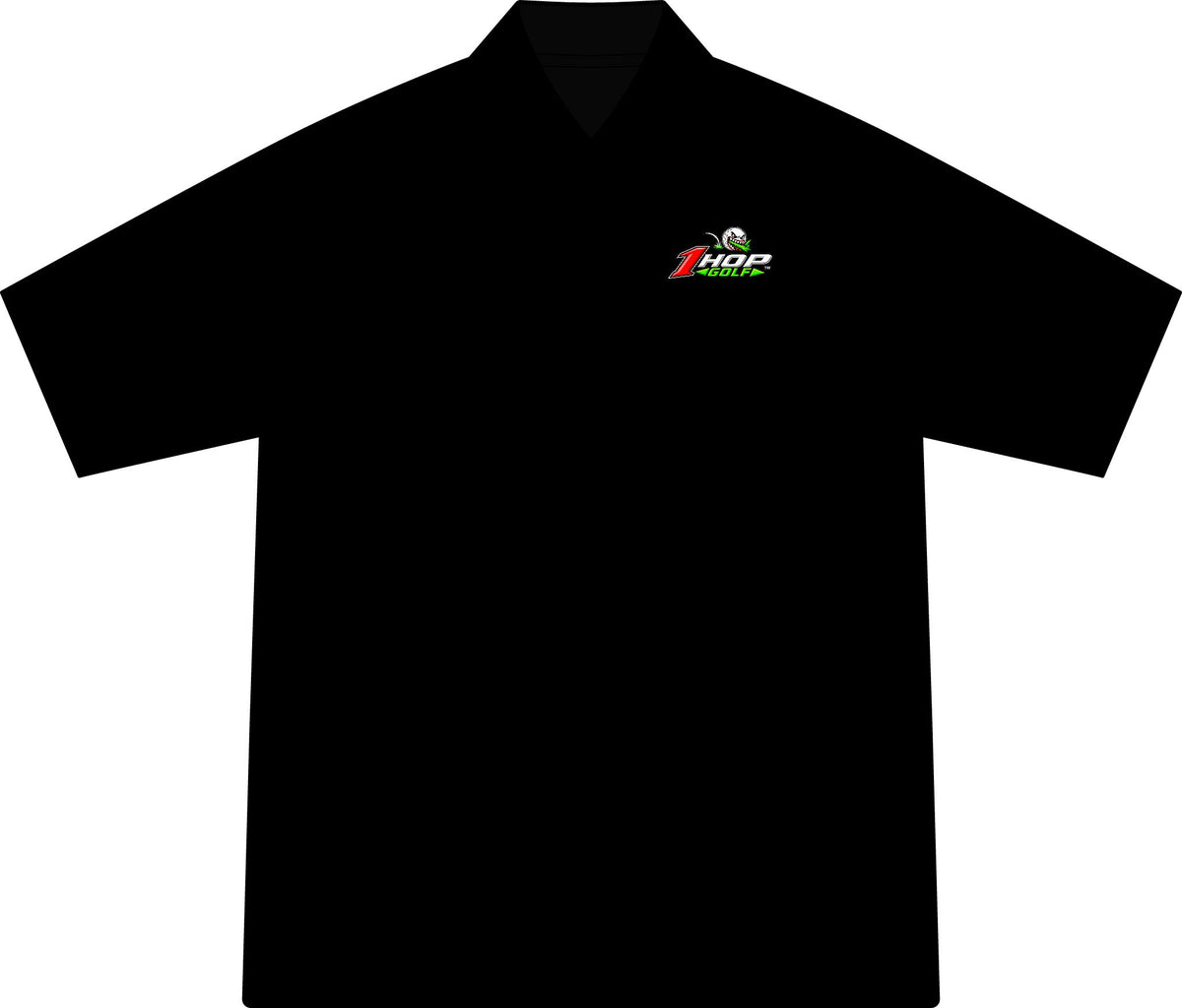 1 HOP GOLF™ — BITE, BABY! Performance Polo