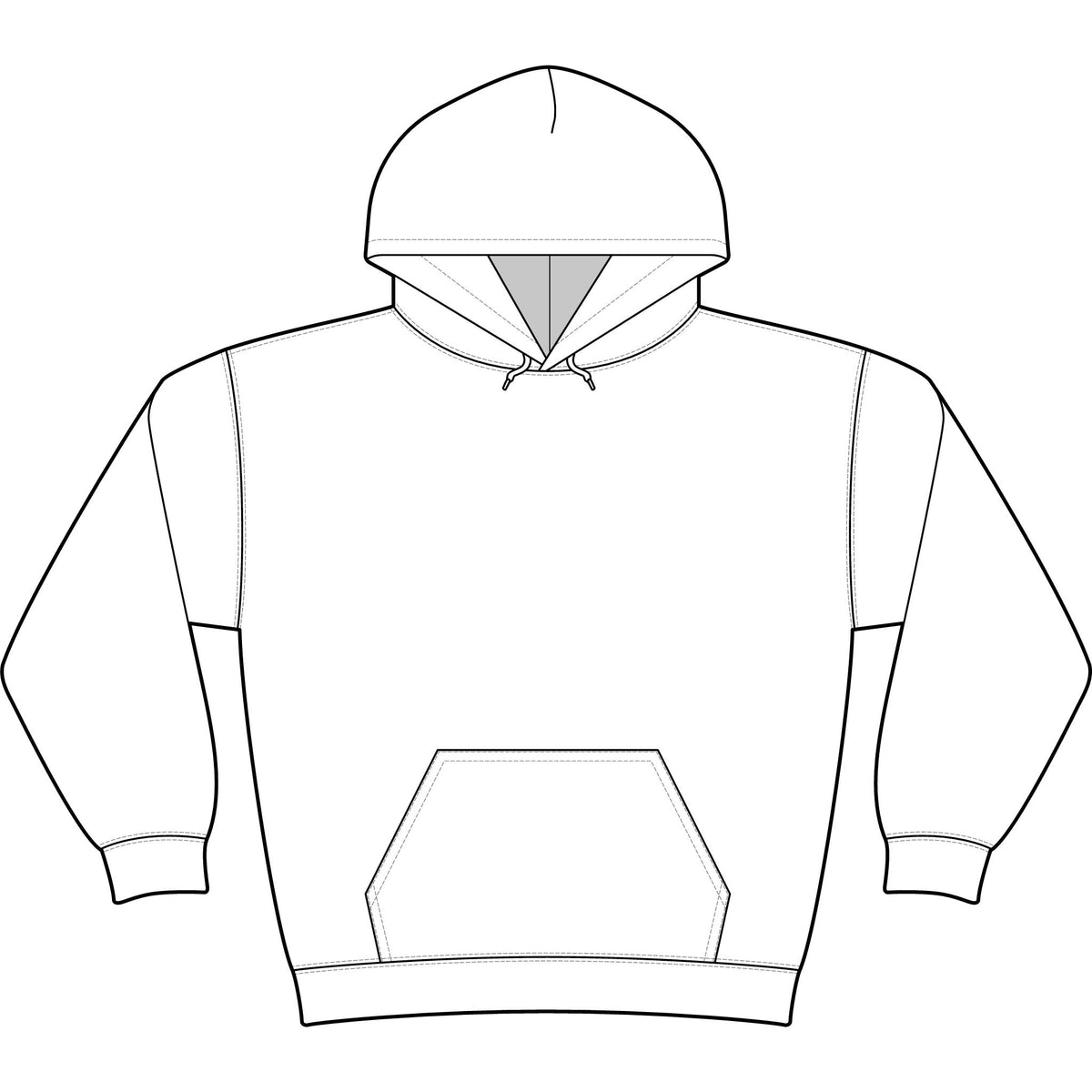 1 Hop Golf Sport-Wick CamoHex Fleece Hooded Pullover