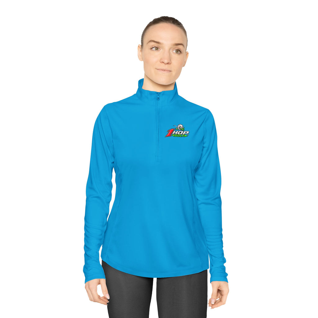 1 Hop Golf Ladies Quarter-Zip Pullover