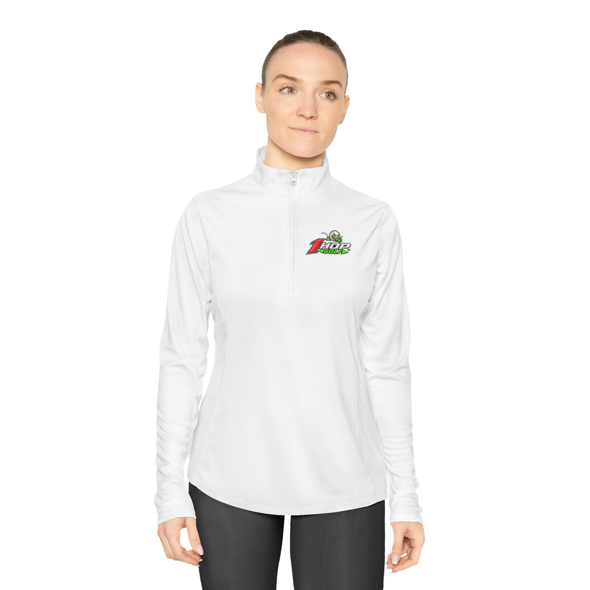 1 Hop Golf Ladies Quarter-Zip Pullover