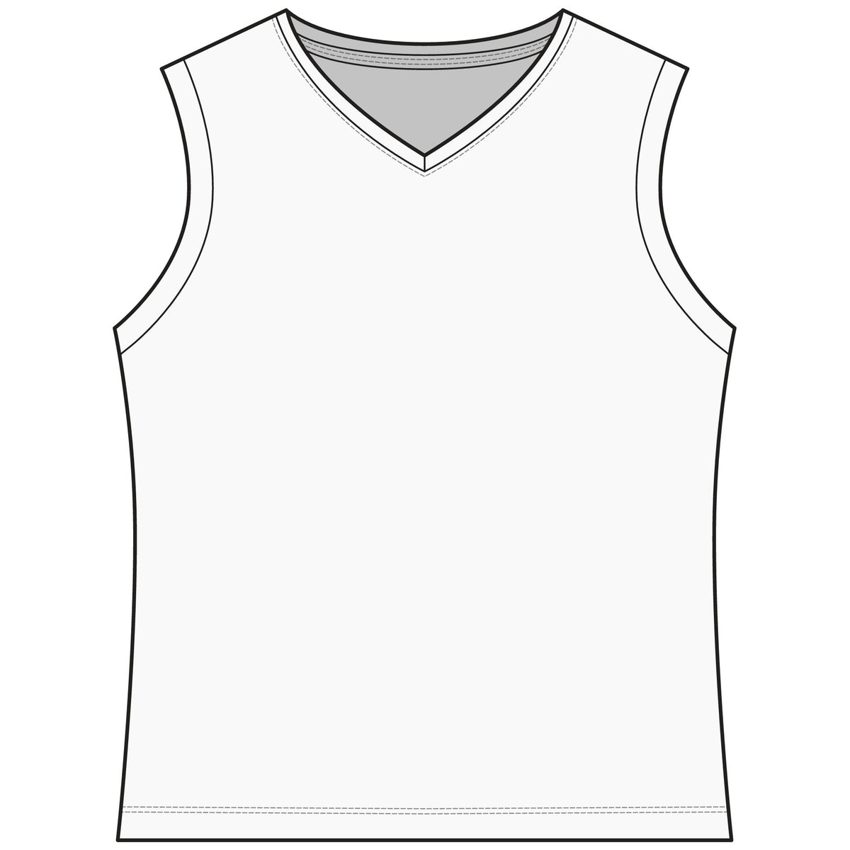 1 Hop Golf Women's Club Sleeveless V-Neck