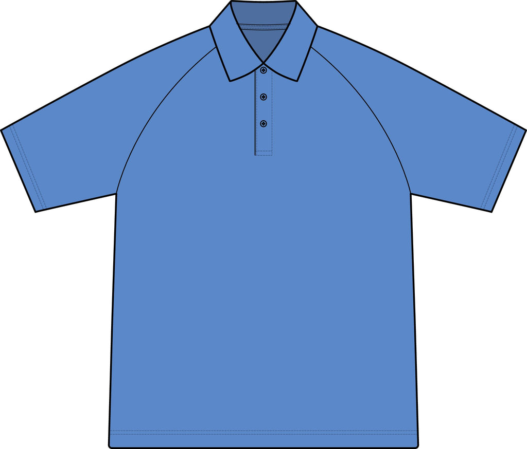 1 HOP GOLF™ — BITE, BABY! Performance Polo