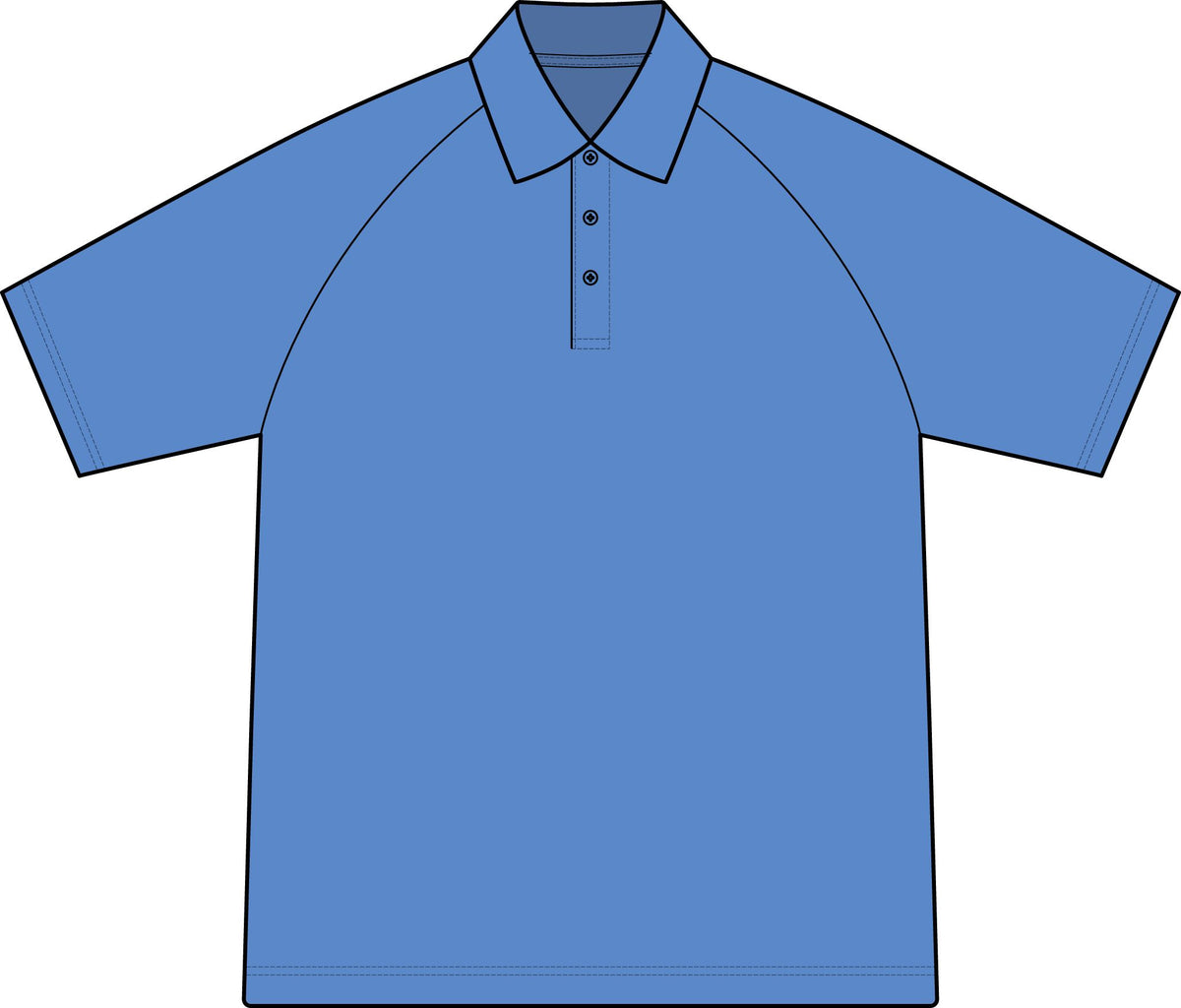 1 HOP GOLF™ — BITE, BABY! Performance Polo