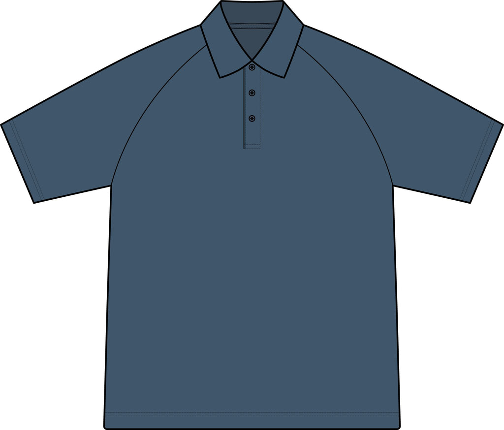 1 HOP GOLF™ — BITE, BABY! Performance Polo