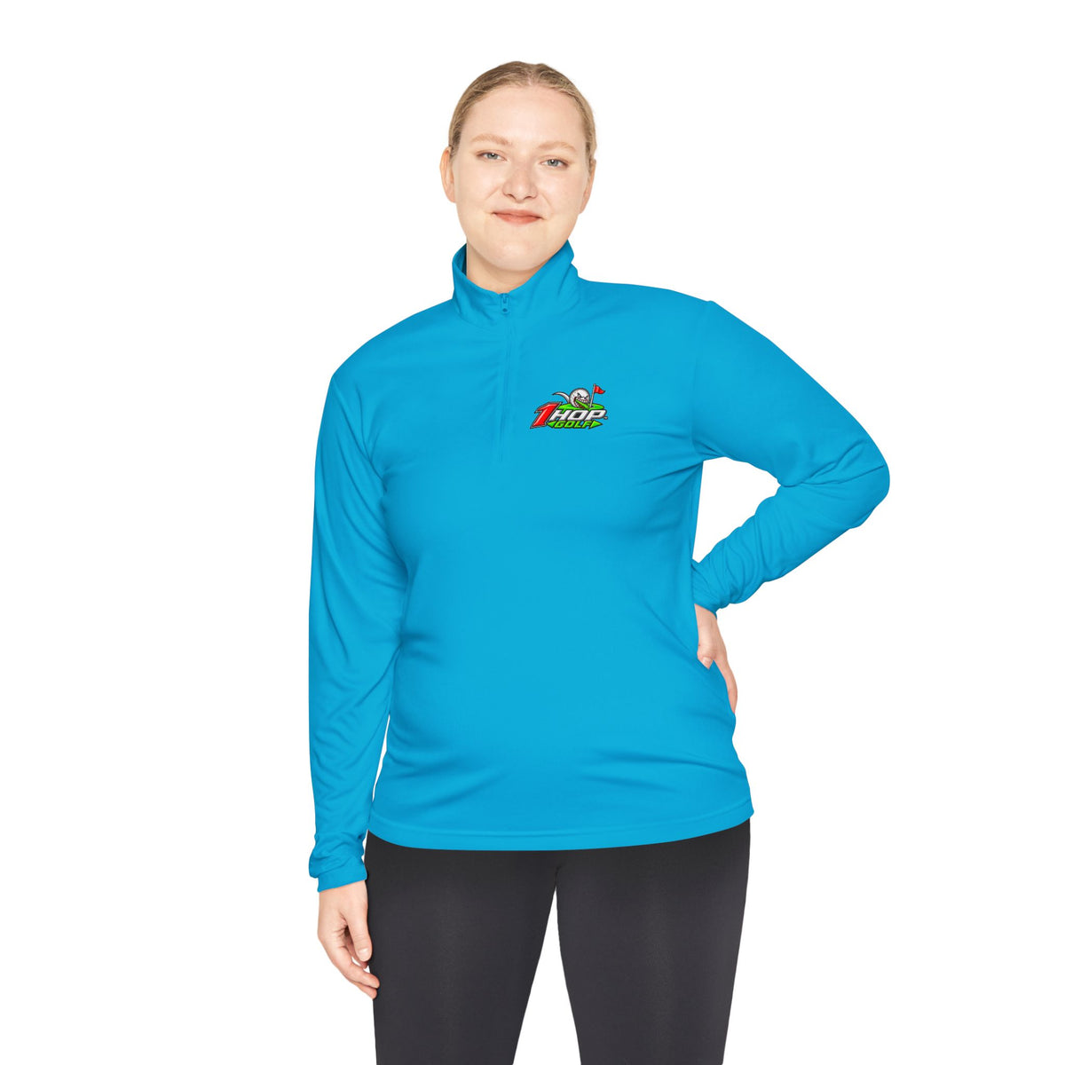1 Hop Golf Unisex Quarter-Zip Pullover