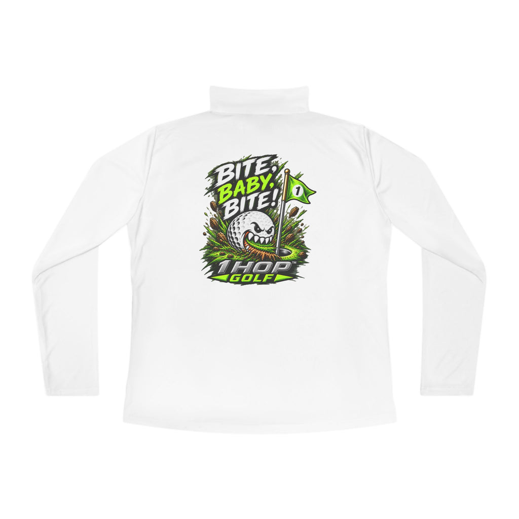 1 Hop Golf Ladies Quarter-Zip Pullover