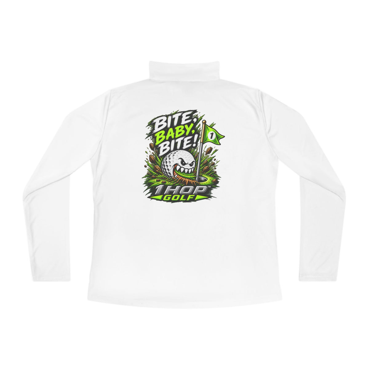 1 Hop Golf Ladies Quarter-Zip Pullover