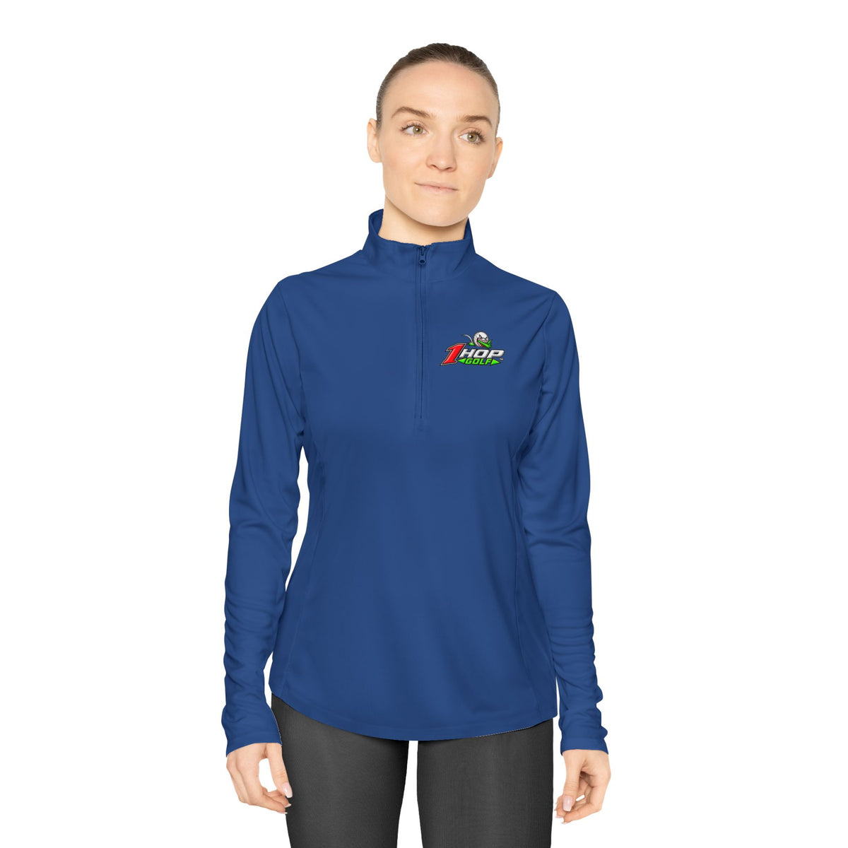 1 Hop Golf Ladies Quarter-Zip Pullover